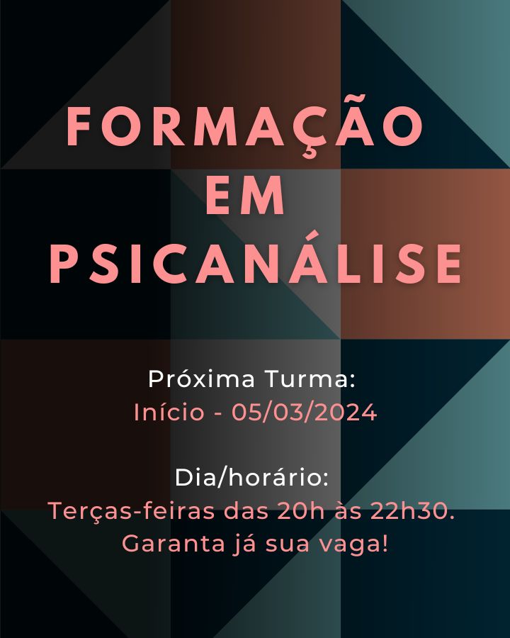 FORMACAO BANNER INTERNO_MARCO Inscrição Evento: Mito, comunicação e psicanálise - com Martha C. Ribeiro